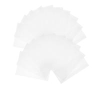 GRIRIW 20pcs Waterproof Plastic Book Covers 22k Size School Textbook Protectors Photocard Sleeves for Office Reports and Notebooks