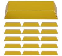 GRIRIW 24pcs Foldable Simulated Gold Bar Favor Boxes for Pirate Themed Parties Paper Chocolate Candy Boxes for Small Items Elegant Party Candy Packaging