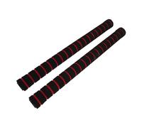 GRIRIW 2pcs 40cm Dumbbell Barbell Connector Rods 50cm Foam Grip, Universal Metal Dumbbell Extender Bars for Home Gym Strength Training and Weightlifting Accessories