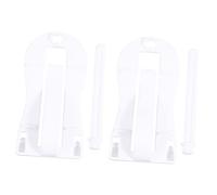 GRIRIW 2pcs Bird Fruit Vegetable Holder Clip for Cage Multifunctional Clip for Parrot Birdcage Foot Holder Safe Fashion Design