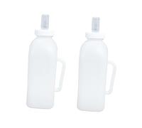 GRIRIW 2pcs Calf Feeding Bottles Portable Nursing Tool for Kittens and Puppies Lightweight Design for Easy Use for Newborn Animals and Livestock