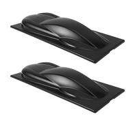 GRIRIW 2Pcs Car Wrapping Film Model Panel for Vehicle Vinyl Wrap Sample Display, Vivid Car Wrap Samples for Auto Paint and Window Tinting Exhibition