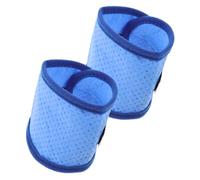 GRIRIW 2pcs Dog Ice Collar Summer Cooling Scarf for Puppies Lightweight and Comfortable Pet Bandana Blue S for Hot Weather