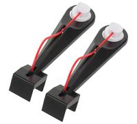 GRIRIW 2pcs Double-ended Motorcycle Chain Cleaner Brush Set with Applicator, Anti-splash Bike Chain Cleaning Kit for Mountain Bikes and Motorcycles Maintenance