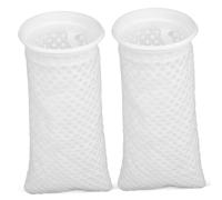 GRIRIW 2pcs Honeycomb Filter Socks Aquarium Filter Bags for Efficient Filtration Washable Reusable Design for Fish Tanks and Sinks Aquarium Accessories