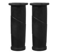 GRIRIW 2pcs Hydraulic Jack Handle Protective Sleeve Cover for Pressure Rod and Floor Jack Handle, Black Rubber Material with Ergonomic Design, Easy Installation for Automotive Repair