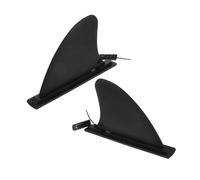 GRIRIW 2pcs Kayak Tail Fin Replacement Set Detachable Hydrodynamic Water Separator Fins for Inflatable Surfboard and Paddleboard Accessories Lightweight Stability Enhancer for Lakes and