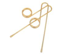 GRIRIW 2pcs Metal Ring Page Holder Metal Bookmarks for Reading Single-Handed Page Flipping Portable Thumb Book Rings for Students Teachers and Book Lovers Elegant Retro Design