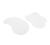 GRIRIW 2pcs Miniature Village Lake Mirrors, Irregular 22x17cm and Bean-shaped 25x17cm Pond Reflection Boards for Christmas Landscaping, Ice Skating Pond Accessories, Holiday Decorative
