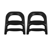 GRIRIW 2PCS Replacement Shopping Cart Handle Grip Thickened Plastic Pull Handle for Grocery Camper Wagon Utility Trolley with Comfortable Design for Easy Installation