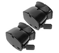 GRIRIW 2pcs Rv Door Holder Hook Self Locking Trailer Door Latch for Secure Entry Easy Installation Durable Replacement