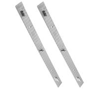 GRIRIW 2pcs Silver Metal 3-pin Peg Bar Ruler Animation Drawing Accessory for Positioning and Fixing Animation Paper, Caricature Drawing Tool for Artists and Students