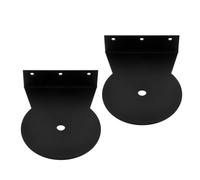 GRIRIW 2pcs Stainless Steel Cat Tree Tower Brackets for Cat Climbing Frames and Wall Shelves, Sturdy Mounting Solution with High Weight Support, for Homes and Pet Stores