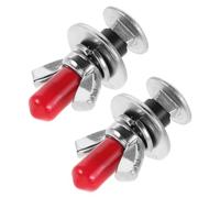 GRIRIW 2pcs Stainless Steel Scuba Gear Screws with Butterfly Wing Nut Bolts for Underwater Backplate Hardware Diving Back Plate Accessories for Secure and Comfortable Dive Equipment