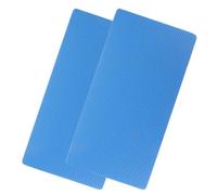 GRIRIW 2pcs Yoga Kneeling Pad Knee and Elbow Cushion, Eva Shockproof Lightweight Reusable Blue, for Ankle and Sit Bones, Yoga Training and Exercise