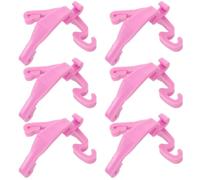 GRIRIW 30pcs Plastic Securing Buckles Hamster Cage Fixing Buckles Small Animal Enclosure Lock for Stable Pet Cage Repair Tools Rabbit Bird Accessories