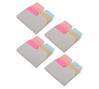 GRIRIW 360pcs Sticky Index Tabs for Study Materials and Notebooks with Strong Adhesion and Colourcoded Organisation, Writable Repositionable Page Markers for Students and Office Use