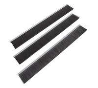 GRIRIW 3pcs Nylon Mailbox Draft Sealing Brush Strips 25cm Letter Box Weather Seal Brush for Door Mail Slot Cleaning Accessories