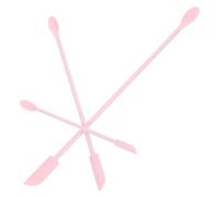 GRIRIW 3pcs Pink Silicone Makeup Spatula Set Cosmetic Cream Scraper Mini Lotion Scraper Beauty Tool for Face Creams and Lotions