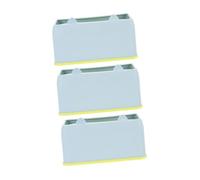 GRIRIW 3pcs Plastic Cat Litter Scoop Stand with Nonslip Base Cute Cat Shaped Poop Shovel Holder Organizer for Efficient Storage and Tidy Home Environment