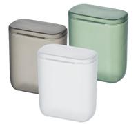 GRIRIW 3pcs Portable Plastic Storage Boxes with Lids, Small Dustproof Organizer for Charger, Earphones, and Data Cables, Travel Electronics Storage Containers
