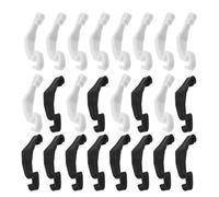 GRIRIW 40PCS Cage Door Latch Clips for Small Animal Enclosures, Plastic Buckles with Space-Saving Design for Hamsters and Rabbits, Ideal for Pet Owners