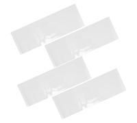 GRIRIW 4pcs Self-adhesive Cat Scratch Tape for Furniture PVC Scratch Deterrent Protector Flexible Cuttable Sofa and Wall Corner Guard Non-stick Cat Couch Protector Pads