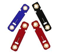 GRIRIW 4sets Parrot Leg Bands Bird Suede Foot Rings Open Foot Protector with Reusable Design for Bird Identification and Pigeon Coop Management Suitable for Cockatiel and Budgerigar