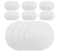 GRIRIW 500pcs Replacement Paper Filter Qualitative Filter Paper Circles White 7cm Diameter for Chemistry Experiments and Qualitative Analysis