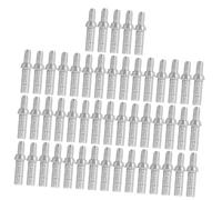 GRIRIW 50pcs Aluminum Archery Nocks Inner Metal Arrow Tails for Hunting and Target Practice Smooth Wind-resistant Design Replacement Accessories for Arrow Protection and Easy Installation