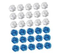 GRIRIW 50pcs Interactive Glitter for Cats Crinkle Tinsel Cat Toys Engaging and Noisy for Indoor Fun Mixed Colors for Active Kittens