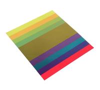 GRIRIW 5pcs Pvc Translucent Sheets Colored Overlays Reading Aid Light Diffusing Film Visibility and Versatile Use for Home and Lighting