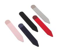 GRIRIW 5pcs Stylus Pen Protective Sleeve Case Soft Cloth Pvc Material Portable Convenience Secure Storage Business Presentations Travel Fountain Pen Pouch