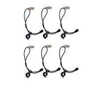 GRIRIW 6 Pcs Multi-functional Nylon Backdrop Clips for Clothes and Photos, Contemporary Design, Sturdy and Not Easy to Damage, Suitable for Multiple Scenes Random Color