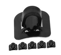 GRIRIW 6pcs Aluminum Bicycle Cable Clamps Quick-Install C-Clip Hose Guide for Brake Line Management Compatible with Road and Mountain Bikes Secure Cable Organizer for Cycling Enthusiasts