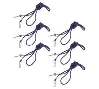 GRIRIW 6pcs Gloves String for Boys, Nylon Winter Glove Straps with Secure Attachment and Easy Connection, Practical Mitten Clips before Outdoor Winter Adventures