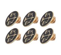 GRIRIW 6pcs Metal Justice Scale Lapel Pin for Men and Women Suits, Lightweight and Versatile Brooch Jewelry Accessory Suitable for Professional Use and Occasions