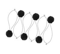 GRIRIW 6pcs Replacement Balls for Cat Trees Interactive Chasing Balls Bells Safe Soft for Cat Play