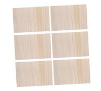 GRIRIW 6pcs Wooden Karate Breaking Boards Thick Martial Arts Training Accessory for Beginners and Adults Taekwondo Punching Practice Skill Development
