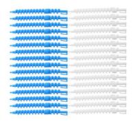 GRIRIW 72pcs Spiral Hair Curlers for Women, Plastic No-heat Hair Perm Rollers with Precise Spiral Rod Design and Polished Surface, 14mm Size for Hairdressing Salon and Home Use, Reducing
