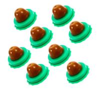 GRIRIW 8pcs Catnip Vitamin Pudding Snack for Kittens Safe Fun Treats to Clean Teeth and Promote Digestion Random Flavors Lickable Cat Candy