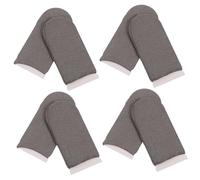 GRIRIW 8Pcs Game Finger Covers Anti-slip Touchscreen Gloves for Mobile Gaming Breathable Thin Finger Sleeves Enhance Control and Comfort