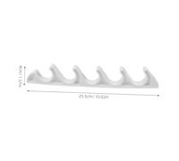GRIRIW 8pcs Nylon Gear Adjustment Brackets for Folding Recliner Chairs Weatherproof Recliner Brace Clips for Outdoor Patio Camping Garden Furniture Compact and Lightweight Support