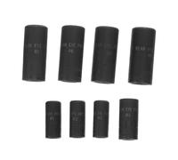 GRIRIW 8pcs Threading Tool Socket Set Made of Stainless Steel with Outstanding Hardness and Precise Thread Creation, Heavy Duty Tapping Socket Kit Suitable for Automotive Repair