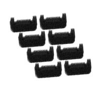 GRIRIW 8pcs U-shape Cat Water Fountain Filters Replacement Sponges Compatible Pet Water Fountains High Filtration Efficiency Suitable for Cats and Dogs