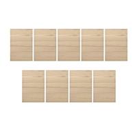GRIRIW 9pcs Taekwondo Breaking Boards Wood Karate Practice Tool with Moderate Hardness and Supple Texture for Taekwondo Competition and Training