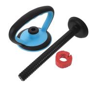 GRIRIW Adjustable Kettlebell Handle for Dumbbells with Secure Grip and Weight Flexibility, Blue Kettle Bell Conversion Handle Made of Sturdy Pp and Tpr, for Home Gym and Office Workouts