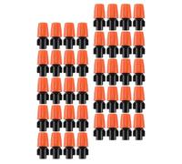 GRIRIW Adjustable Plastic Irrigation Nozzles Sturdy Mist Spray Heads 40pcs Withstand Harsh Weather Conditions for Drip Irrigation Fittings for Garden Watering and Greenhouse Cooling
