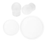 GRIRIW Adult and Stethoscope Diaphragm Replacement Kit with Silicone Ear Tips and Multifunctional Bell Cover, Compatible Stethoscope Accessories for Medical Diagnostics