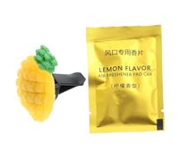 GRIRIW Air Vent Clip Car Vent Clip Charm Pineapple Shape Acrylic Material Remove Odor Covers Peculiar Smells Car Interior Fragrance Chip Chic Beautiful Decoration